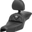 Load image into Gallery viewer, Saddlemen Roadsofa™ Seat - with Backrest - Carbon Fiber - XL '04-'22 807-03-185BR - Main Product View