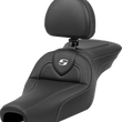 Load image into Gallery viewer, Saddlemen Roadsofa™ Seat - with Backrest - Carbon Fiber - XL '04-'22 807-11-185BR - Main Product View