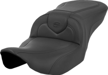 Load image into Gallery viewer, Saddlemen Roadsofa™ Seat - with Backrest - Honeycomb - Red Stitch - FLTR/FLHX '23-'24 823-07-189B4