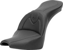 Load image into Gallery viewer, Saddlemen Roadsofa™ Seat - without Backrest - Black/Black Stitching - FXBB/FXST '18-'23 818-30-187 - Main Product View