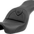 Load image into Gallery viewer, Saddlemen Roadsofa™ Seat - without Backrest - Black/Black Stitching - FXD '06-'17 806-04-187 - Main Product View