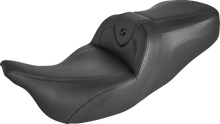Load image into Gallery viewer, Saddlemen Roadsofa™ Seat - without Backrest - Black/Black Stitching - FXD '06-'17 806-04-187 - Side View