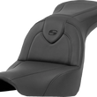 Load image into Gallery viewer, Saddlemen Roadsofa™ Seat - without Backrest - Black/Black Stitching - FXLR/FLSB '18-'23 818-29-187 - Main Product View