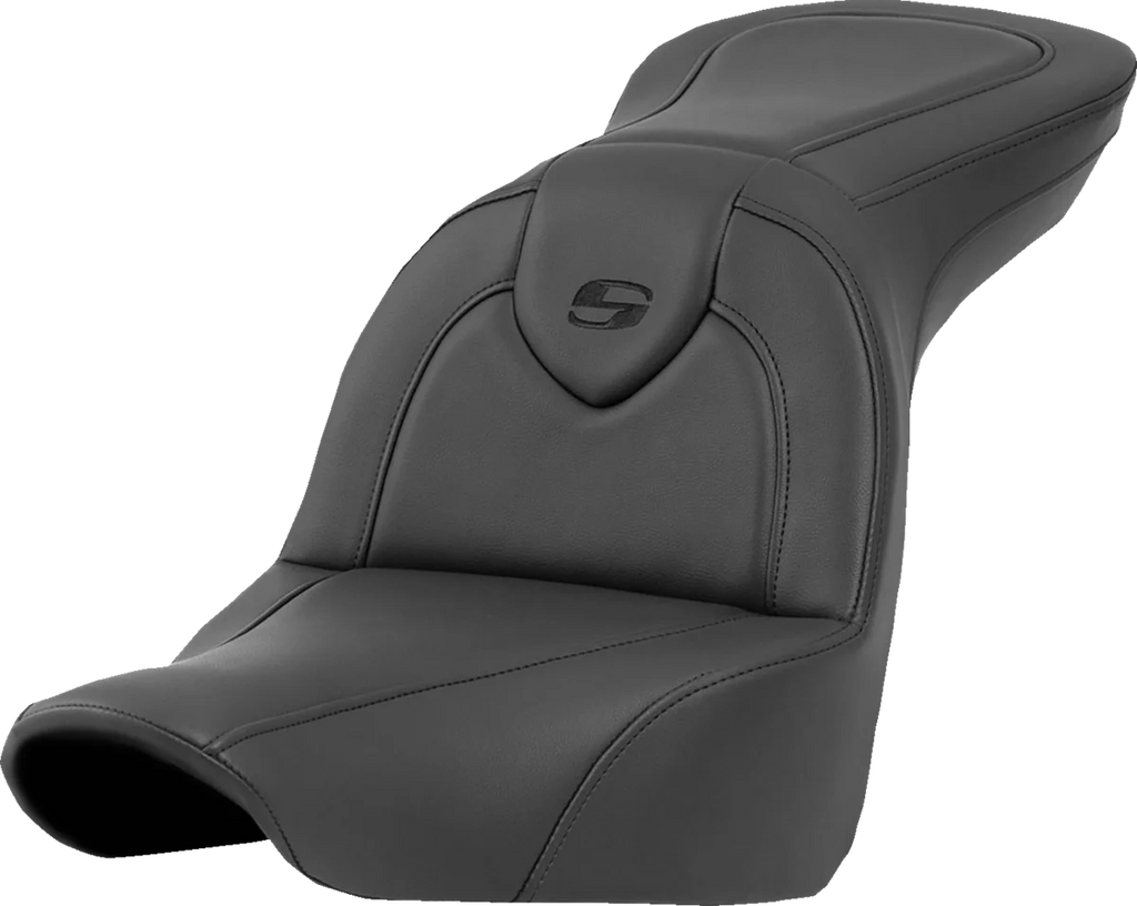 Saddlemen Roadsofa™ Seat - without Backrest - Black/Black Stitching - FXLR/FLSB '18-'23 818-29-187 - Main Product View
