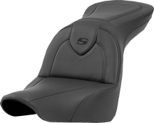 Load image into Gallery viewer, Saddlemen Roadsofa™ Seat - without Backrest - Black/Black Stitching - FXLR/FLSB '18-'23 818-29-187 - Main Product View