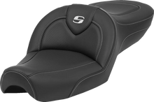 Load image into Gallery viewer, Saddlemen Roadsofa™ Seat - without Backrest - Carbon Fiber - XL '79-'03 879-03-185 - Main Product View