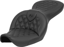 Load image into Gallery viewer, Saddlemen Roadsofa™ Seat - without Backrest - Lattice Stitch - FXDWG '96-'23 896-05-182 - Main Product View