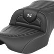 Load image into Gallery viewer, Saddlemen Roadsofa™ Seat - without Backrest - Tuck-n-Roll - Carbon Fiber - FLTR/FLHX '23-'24 823-07-20400 - Main Product View