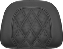 Load image into Gallery viewer, Saddlemen Roadsofa™ Sissy Bar Pad - Black - Lattice Stitch - Indian '14-'22 061144 - Main Product View
