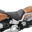 Load image into Gallery viewer, Saddlemen S3 Super Slammed Seat - Solo - Black - '06-'17 FLSTC 806-15-002D - Installation View
