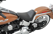 Load image into Gallery viewer, Saddlemen S3 Super Slammed Seat - Solo - Black - '06-'17 FLSTC 806-15-002D - Installation View