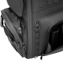 Load image into Gallery viewer, Saddlemen S3500 Tactical Sissy Bar Bag - Black EX000040A - Back View
