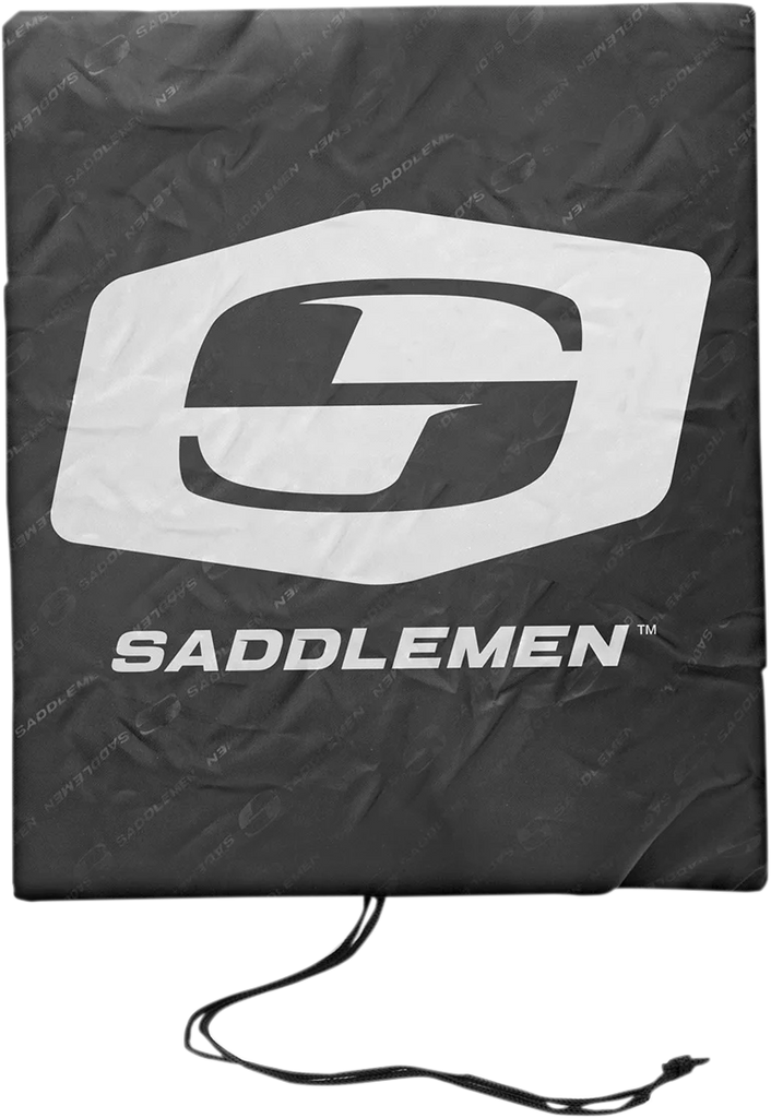 Saddlemen S3500 Tactical Sissy Bar Bag - Black EX000040A - Installation View
