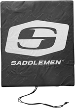 Load image into Gallery viewer, Saddlemen S3500 Tactical Sissy Bar Bag - Black EX000040A - Installation View
