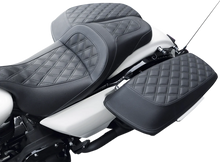 Load image into Gallery viewer, Saddlemen Saddlebag Cover - Dominator - FL '14-'22 L870-14-D - Detail View