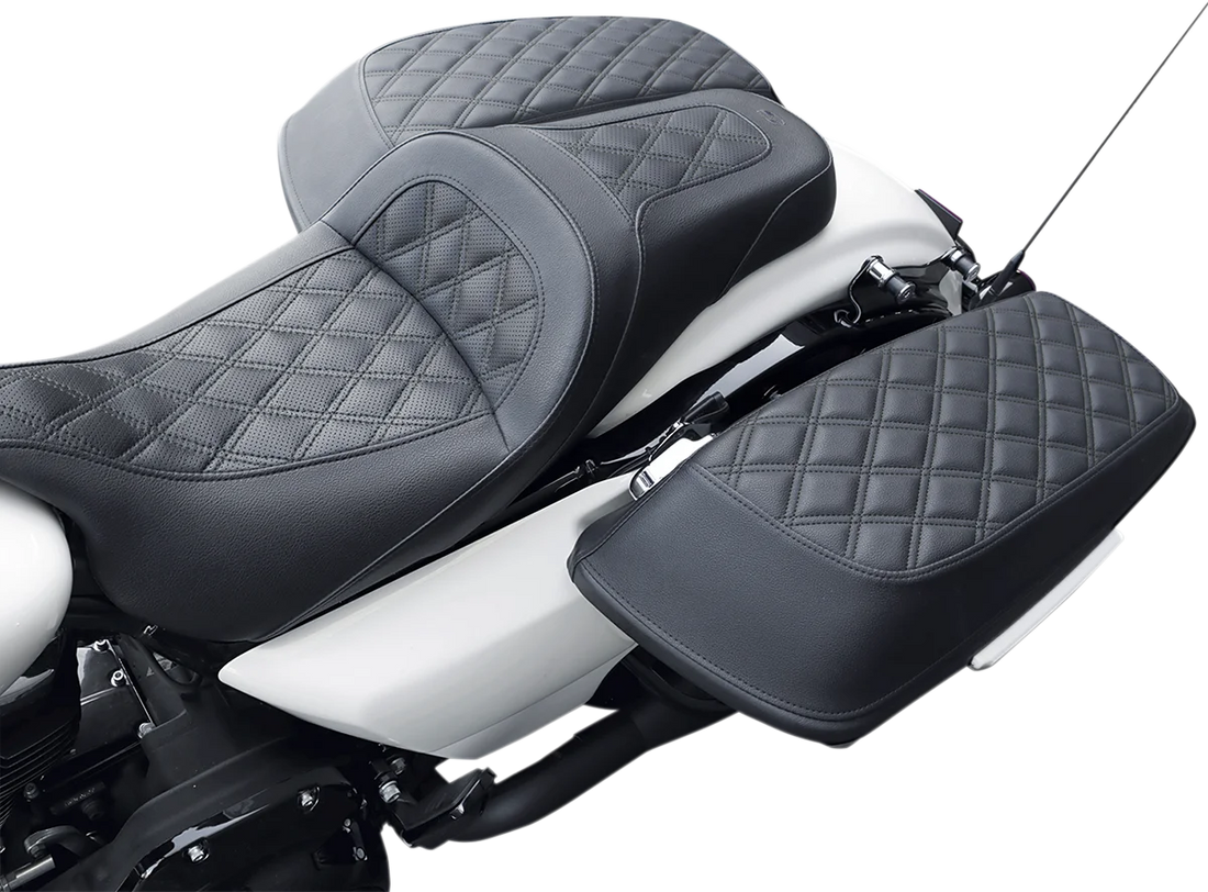 Saddlemen Saddlebag Cover - Plain - FL '14-'22 L870-14-P - Detail View