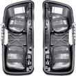 Load image into Gallery viewer, Saddlemen Saddlebag Lid Organizer - Back View