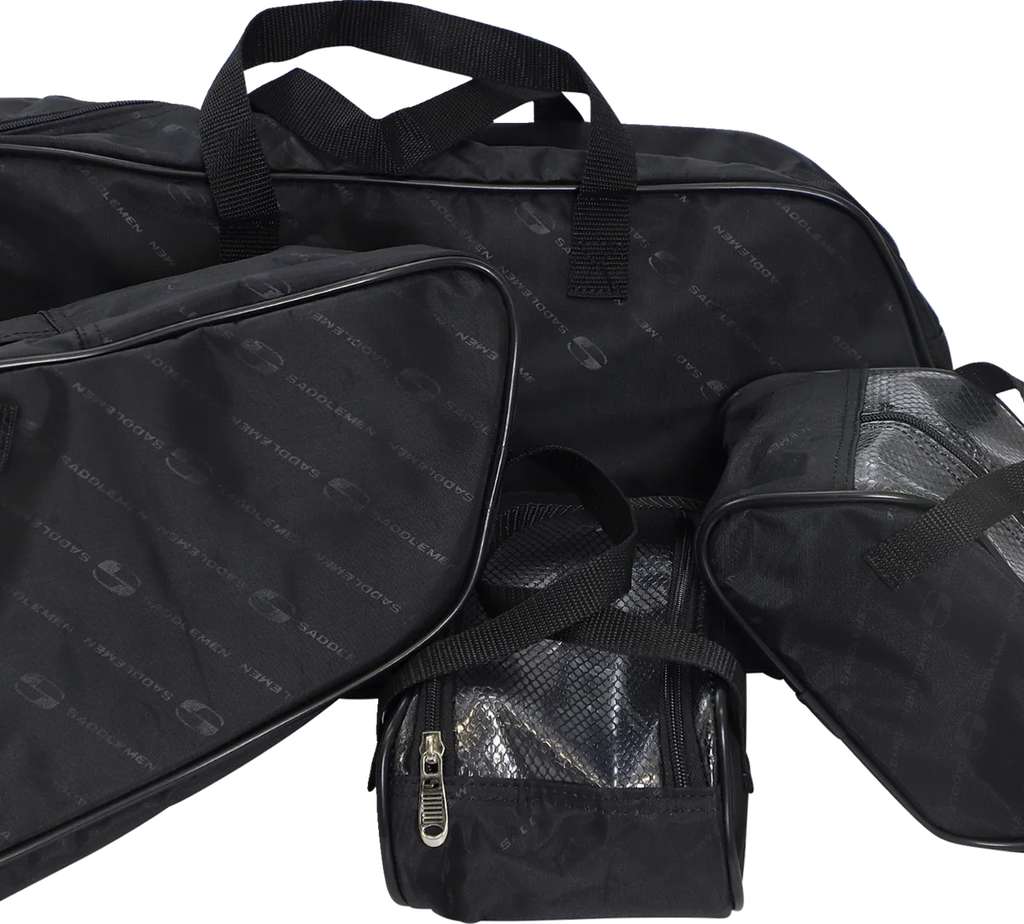 Saddlemen Saddlebag Liner - Cube - Back View