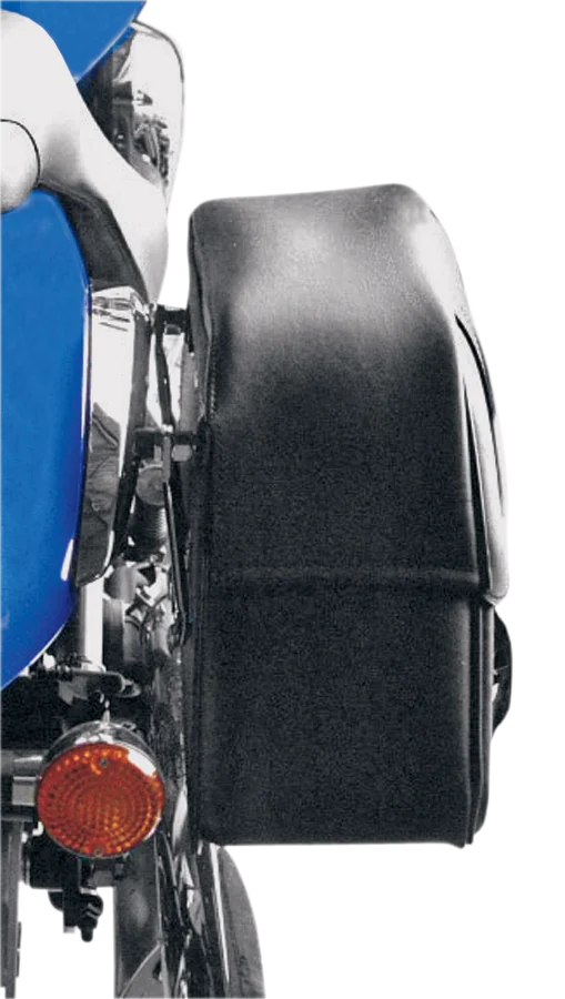 Saddlemen Saddlebag Support - Chrome - Harley - Side View