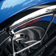 Load image into Gallery viewer, Saddlemen Saddlebag Support - Chrome - Harley - Back View