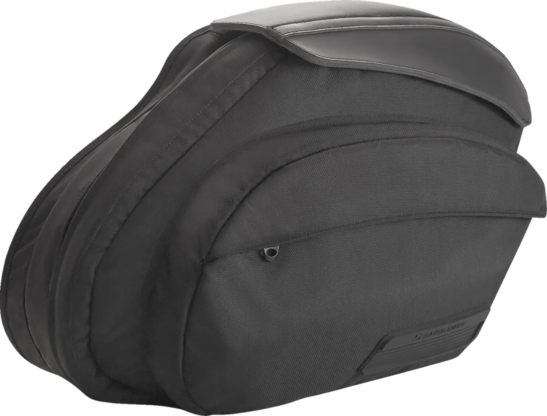 Saddlemen Saddlebags - M8 Softail EX000968S - Back View