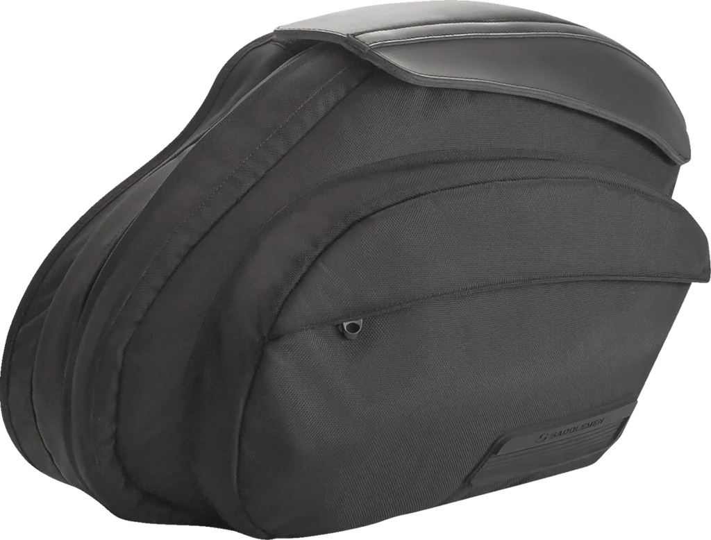 Saddlemen Saddlebags - M8 Softail EX000968S - Back View