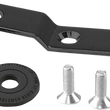 Load image into Gallery viewer, Saddlemen Seat Bracket - Black - 1/4"-28 10545BB - Side View