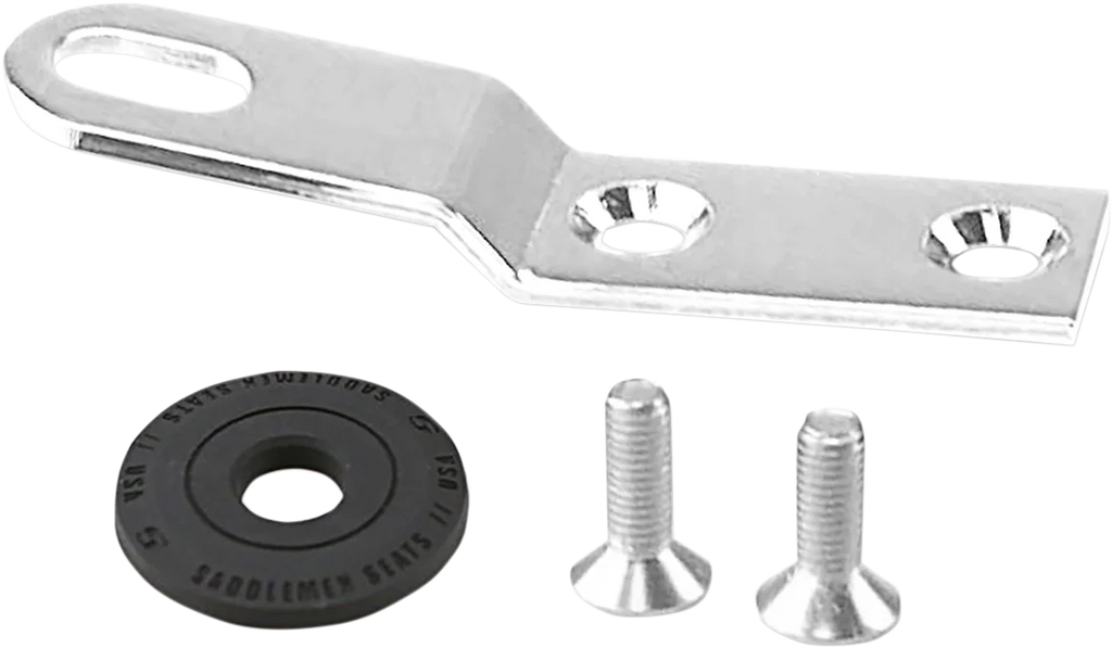 Saddlemen Seat Bracket - Chrome - 1/4"-28 10545CB - Side View