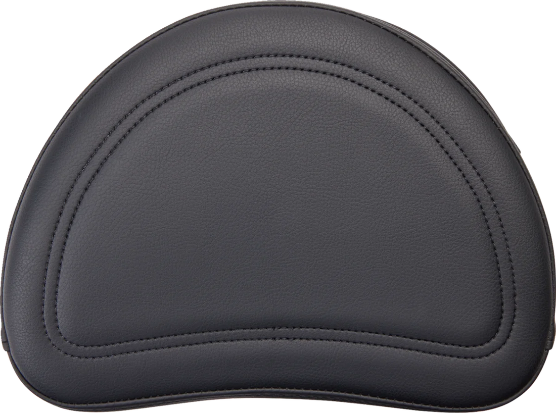 Saddlemen Seat - Explorer™ - With Backrest - Stitched - Black - FL/FX '06-'17 806-12-030 - Back View