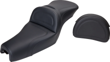 Load image into Gallery viewer, Saddlemen Seat - Explorer™ - With Backrest - Stitched - Black - XL '04-'20 807-03-030 - Main Product View