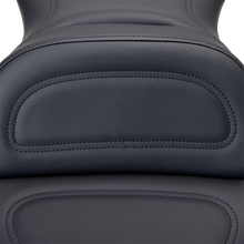 Load image into Gallery viewer, Saddlemen Seat - Explorer™ - With Backrest - Stitched - Black - XL '04-'20 807-03-030 - Side View