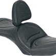 Load image into Gallery viewer, Saddlemen Seat - Explorer™ - With Backrest - Stitched - Black - FXDWG - Main Product View