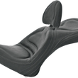 Load image into Gallery viewer, Saddlemen Seat - Explorer™ - With Backrest - Stitched - Black - Softail - Main Product View
