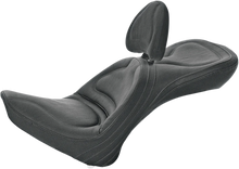 Load image into Gallery viewer, Saddlemen Seat - Explorer™ - With Backrest - Stitched - Black - Softail - Main Product View
