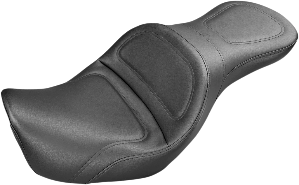 Saddlemen Seat - Explorer™ - Without Backrest - Stitched - Black - Dyna '06-'17 806-04-0291 - Main Product View