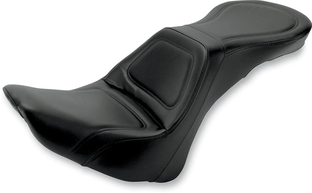 Saddlemen Seat - Explorer™ - Without Backrest - Stitched - Black - FLSTN '06-'17 806-15-0291 - Main Product View