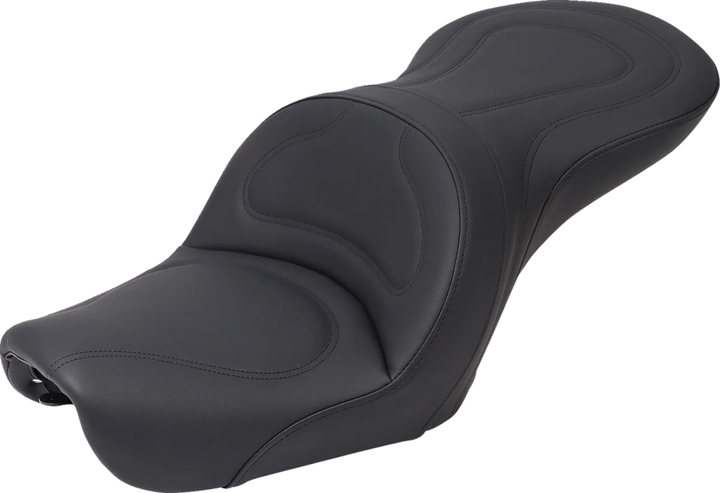 Saddlemen Seat - Explorer™ - Without Backrest - Stitched - Black - FXD '04-'05 804-04-0291 - Main Product View