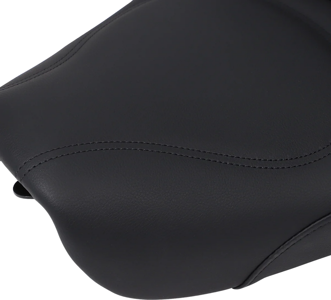 Saddlemen Seat - Explorer™ - Without Backrest - Stitched - Black - FXD '04-'05 804-04-0291 - Side View