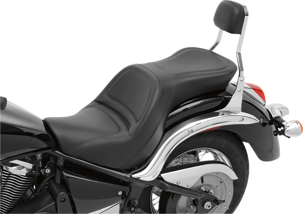 Saddlemen Seat - Explorer™ - without Backrest - Stitched - Black - VN900 K06-11-029 - Back View