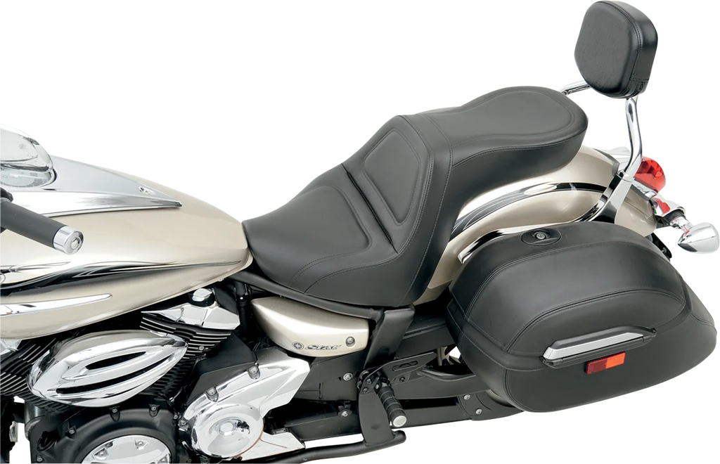 Saddlemen Seat - Explorer™ - without Backrest - Stitched - Black - XVS950 Y09-14-0291 - Main Product View