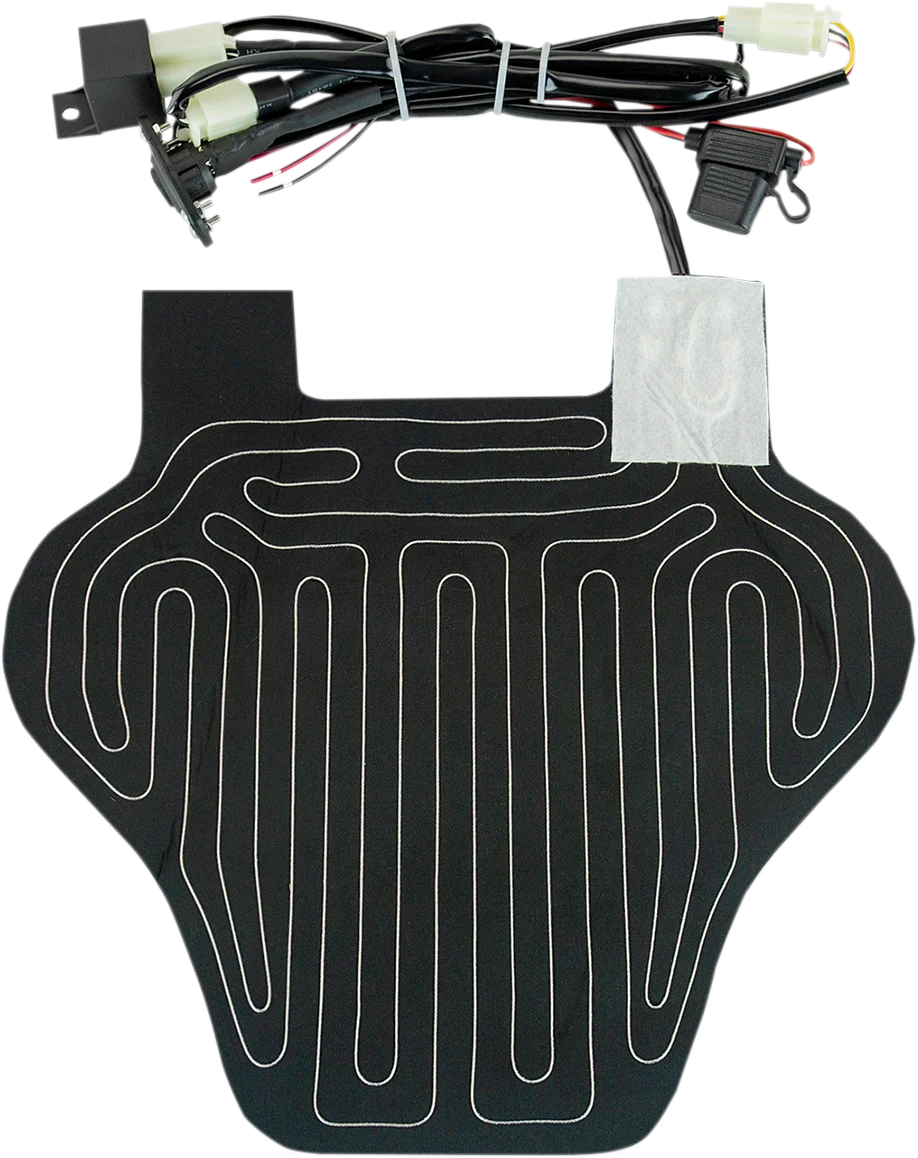 Saddlemen Seat Heater - Medium 13296B - Side View