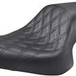 Load image into Gallery viewer, Saddlemen Seat - Profiler™ - 2-Up - Front Lattice Stitch - Black - Bolt Y13-16-149 - Main Product View