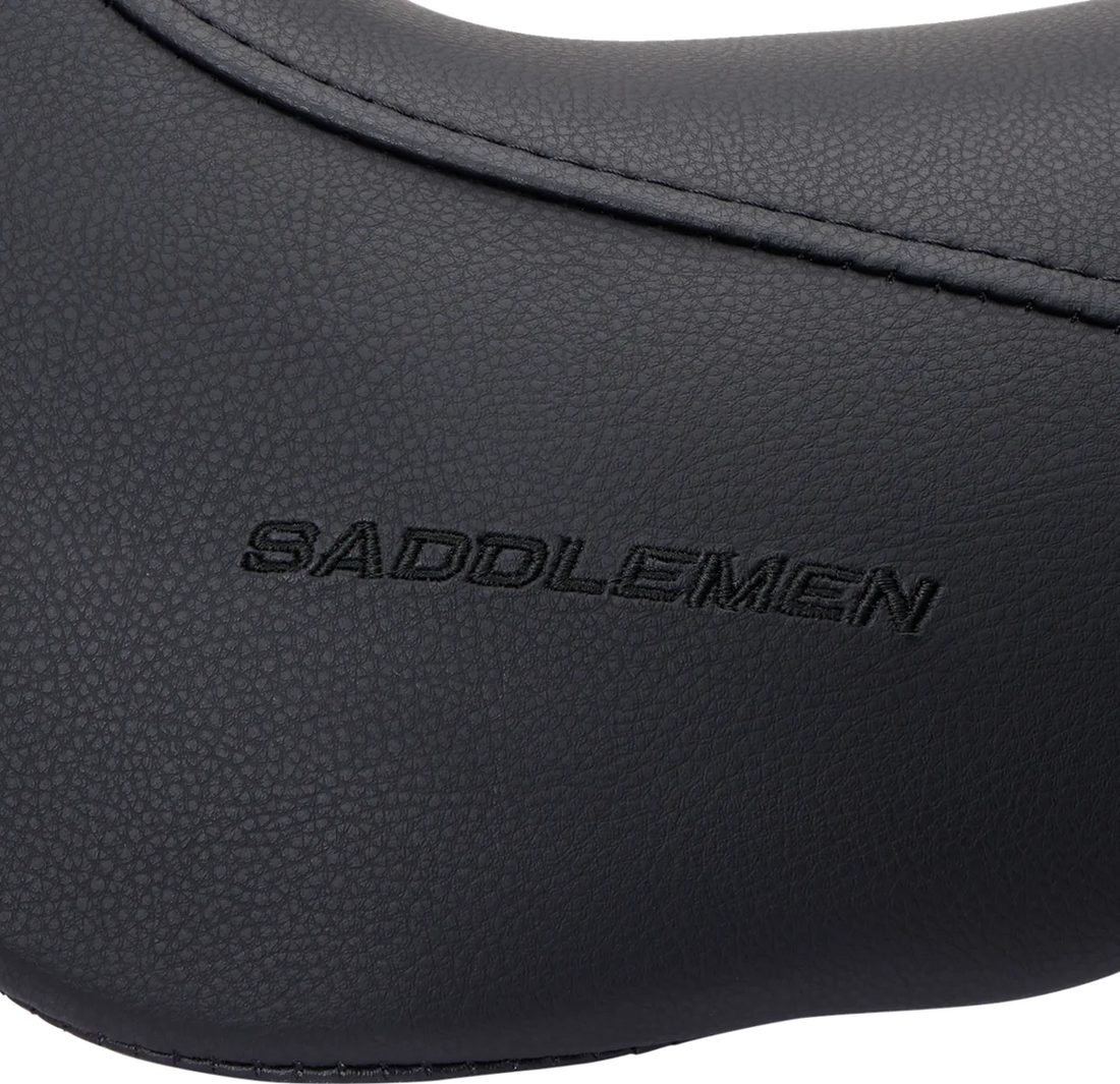 Saddlemen Seat - Profiler™ - Black - Smooth - Deuce 8285FJ - Side View