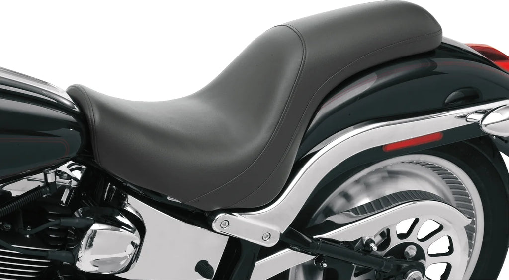 Saddlemen Seat - Profiler™ - Black - Smooth - Deuce 8285FJ - Back View