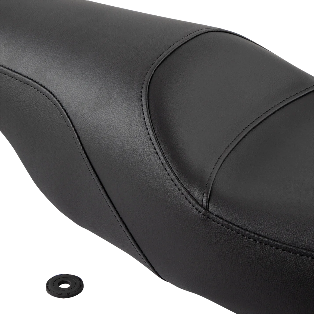 Saddlemen Seat - Profiler™ - Black - Smooth - FLHT 808-07B-047 - Side View