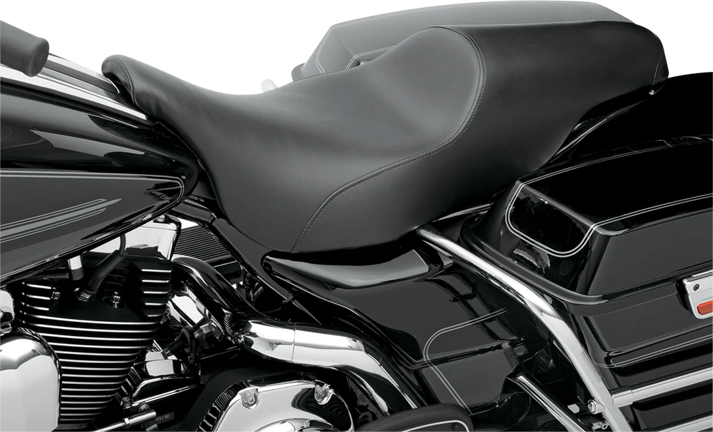 Saddlemen Seat - Profiler™ - Black - Smooth - FLHT 808-07B-047 - Back View