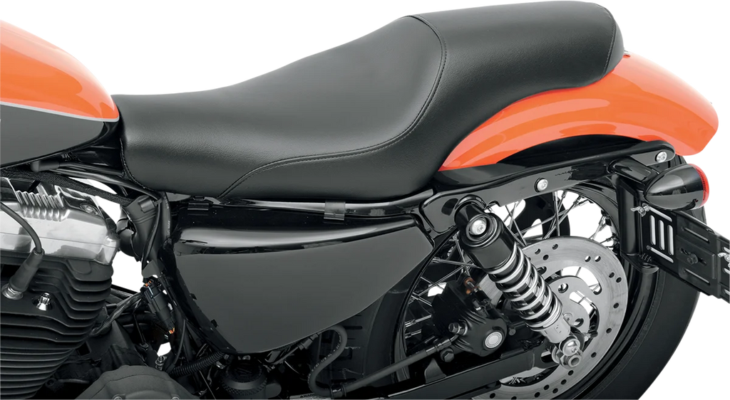 Saddlemen Seat - Profiler™ - Black - Smooth - XLC '04+ 807-11-047 - Side View