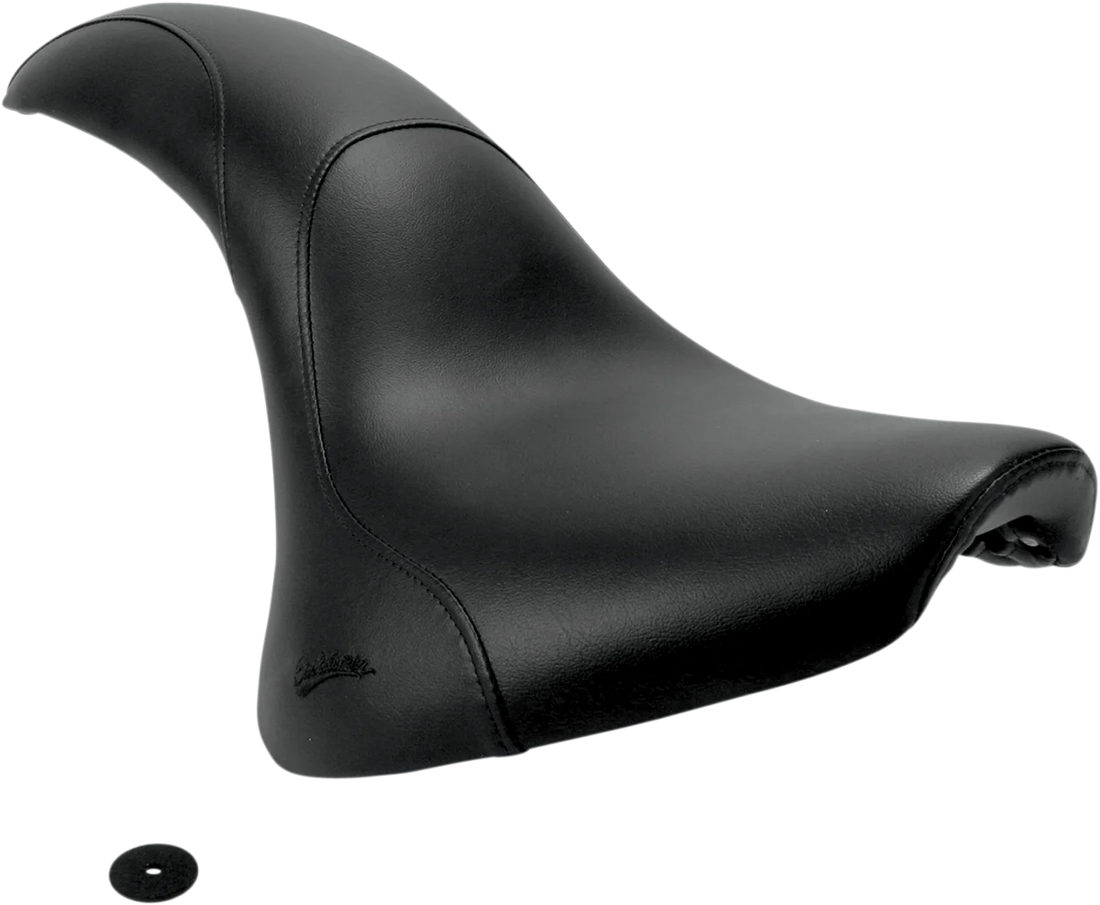 Saddlemen Seat - Profiler™ - Smooth - Black - C90 S05-03-047 - Side View