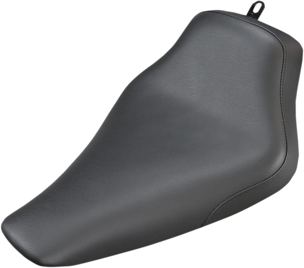 Saddlemen Seat - Renegade™ Solo - Black - Smooth 818-28-002 - Side View