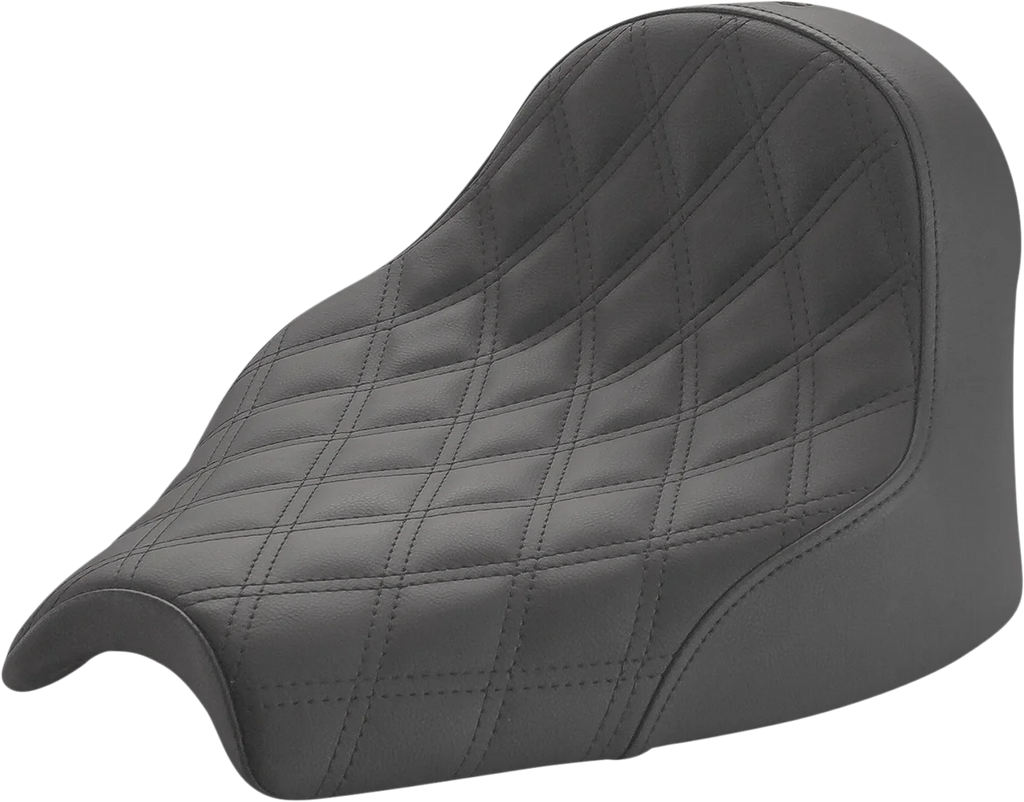 Saddlemen Seat - Renegade Solo - Lattice Stitched - Black I21-04-002LS - Main Product View